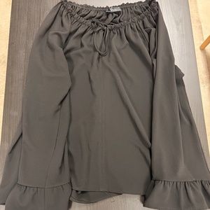 VICI BLACK LOOSE BLOUSE